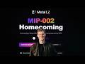 La migración de Metal L2 a Metal Blockchain L0. Parte 1 #metallicus #metalblockchain