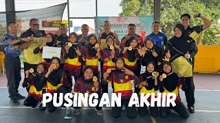 Pusingan Akhir | Kejohanan Bola Baling KATMO (P) B11 2023 | Pasukan Kuala Langat vs Gombak