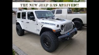 2022 Jeep Wrangler Rubicon 4xe on 35s  NO LIFT NEEDED!!