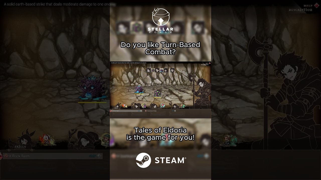 Tales of Eldoria - Battle Display