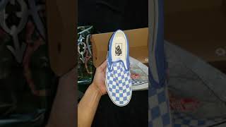 Vans Checkerboard Slip-On ULTRAMARINE 