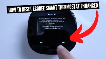 How To Factory Reset Ecobee Smart Thermostat Enhanced