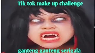Tik tok viral-make up challenge ganteng-ganteng serigala-by hanummega
