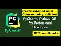 install pycharm on ubuntu community and professional edition