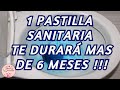 ✅1 PASTILLA SANITARIA que durará mas de 6 MESES / Dulce y Natural.