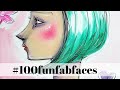 Finally!!  An Easy Way How to Make a Super Cute Profile! (Video 8 in #100funfabfaces Challenge)