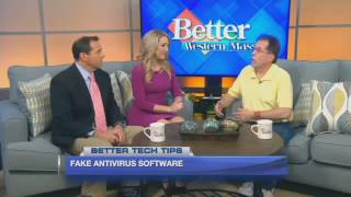 Stan Prager of GoGeeks on Western Mass News TV: Beware Fake Anti-Virus Programs screenshot 4