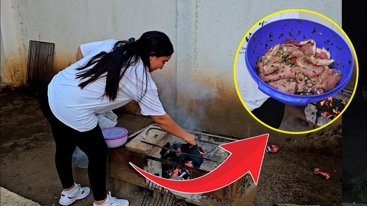 Rosely Le Cocinó Almuerzo A Su Esposo, Churrasco Chapin