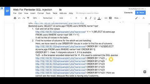 Web For Pentester - SQL Injection 1
