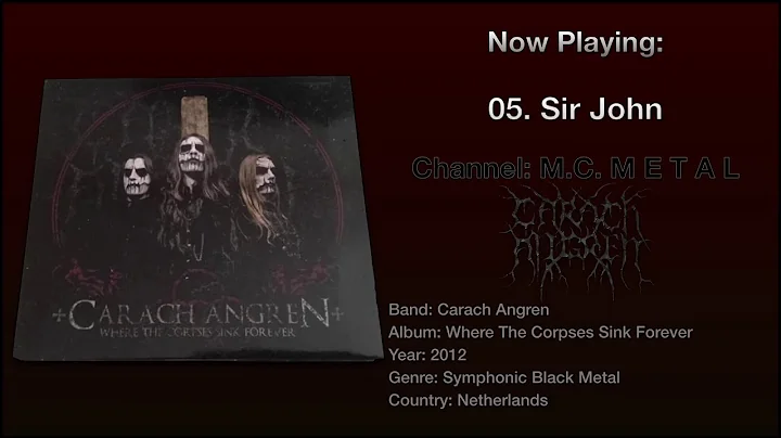 Sir John - Carach Angren 2012, Where The Corpses Sink Forever Album.