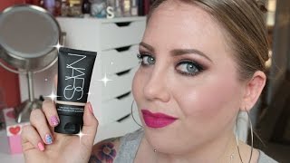 NARS Pure Radiant Tinted Moisturizer Review! Wear-test/Flash Photo Test