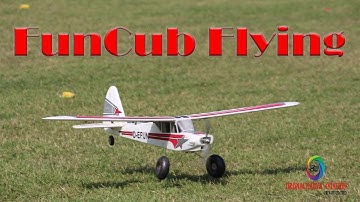 MultiPlex FunCub || Flying RC plane || airplane || DRONACHARYA AVIATION