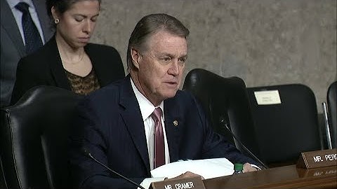 Senator Perdue In SASC Hearing On SOUTHCOM & AFRICOM