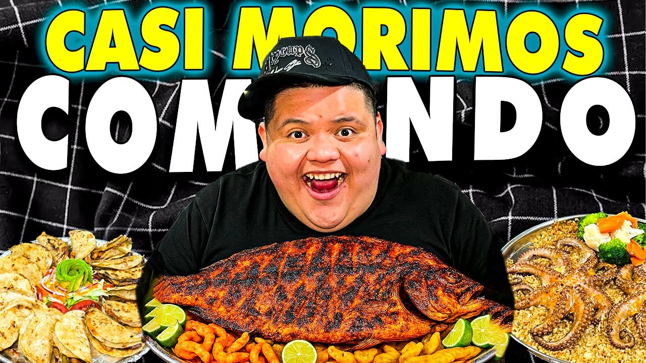 Probamos un MENÚ EXTREMO de MARISCOS con un PESCADO de 5KG