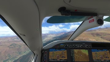 MSFS 2020 - TBM 930 - Visual Approach at Cusco Airport SPZO