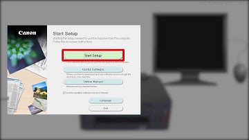 Connecting the printer and a computer - 1/4 (macOS) (G5000 series)