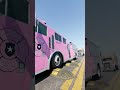 pink fire trucks  and cars vs Speed Bumps #short #beamng #beamngdrive #trucksvs