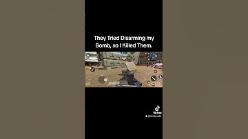 They Tried Disarming my Bomb, so I Killed Them. #callofduty #codmobile #codm #codmobile