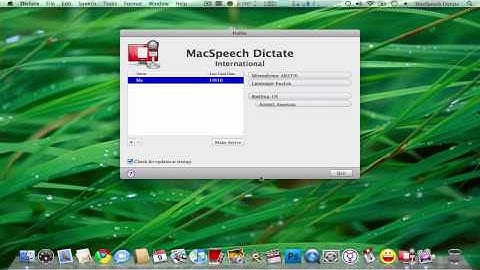 MacSpeech Dictate Demo