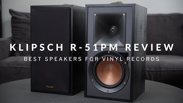 Klipsch R-51PM Review - The Best Speakers for Vinyl!