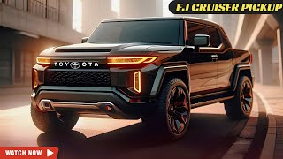 Don't Miss Out 2025 Toyota FJ Cruiser Pickup Unleashed - Exclusive Look!