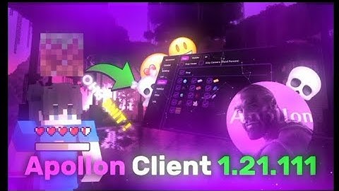 Best MCPE Client - Apollon Client 1.21.111 ( 1.21.111 for Minecraft Bedrock | MCPE )