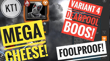 Variant 4 Deadpool Boss Mega Cheese! Easy Solo!