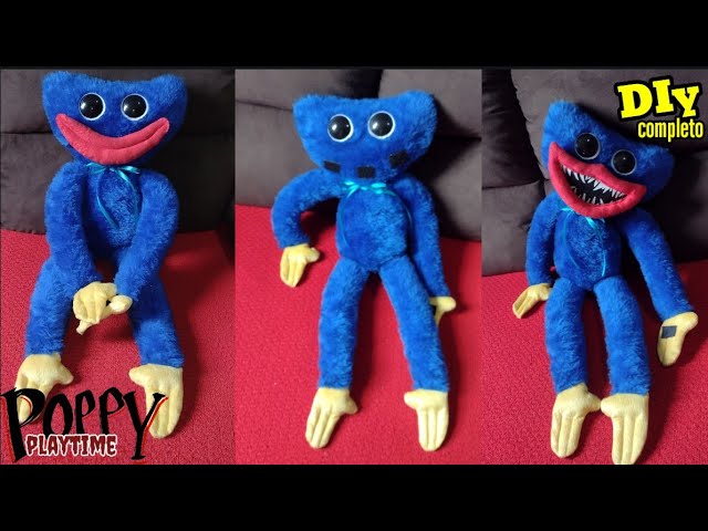 Huggy Wuggy Brasil Pelucia Azul Boneco Playtime Pop Time - Loja