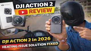 DJI Action 2 Review 2026 🔥 Best Budget Motovlogging Camera? (Overheating Fix + Setup Guide)