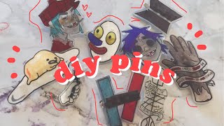 how to make pins (fandom, tumblr pins)