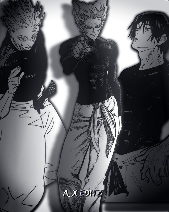 Gojo🗿Garou🗿Toji🗿[ Brodyaga funk edit ] #anime #manga #gojo #garou #toji #shorts #shortsfeed