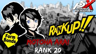 Motoha Arai Synergy Rank 20 Event | Persona 5: The Phantom X
