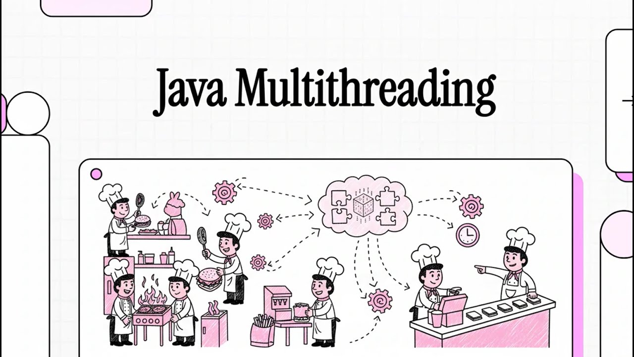 Java Multithreading Explained Using a Fast-Food Kitchen 🍔 | Beginner to Interview Ready
