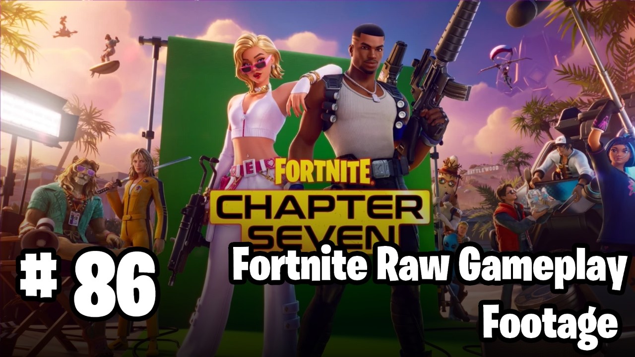 Chapter 7 Gameplay Fortnite Chapter 7: Season 1 - Random Raw Gameplay 86 (No Commentary ...