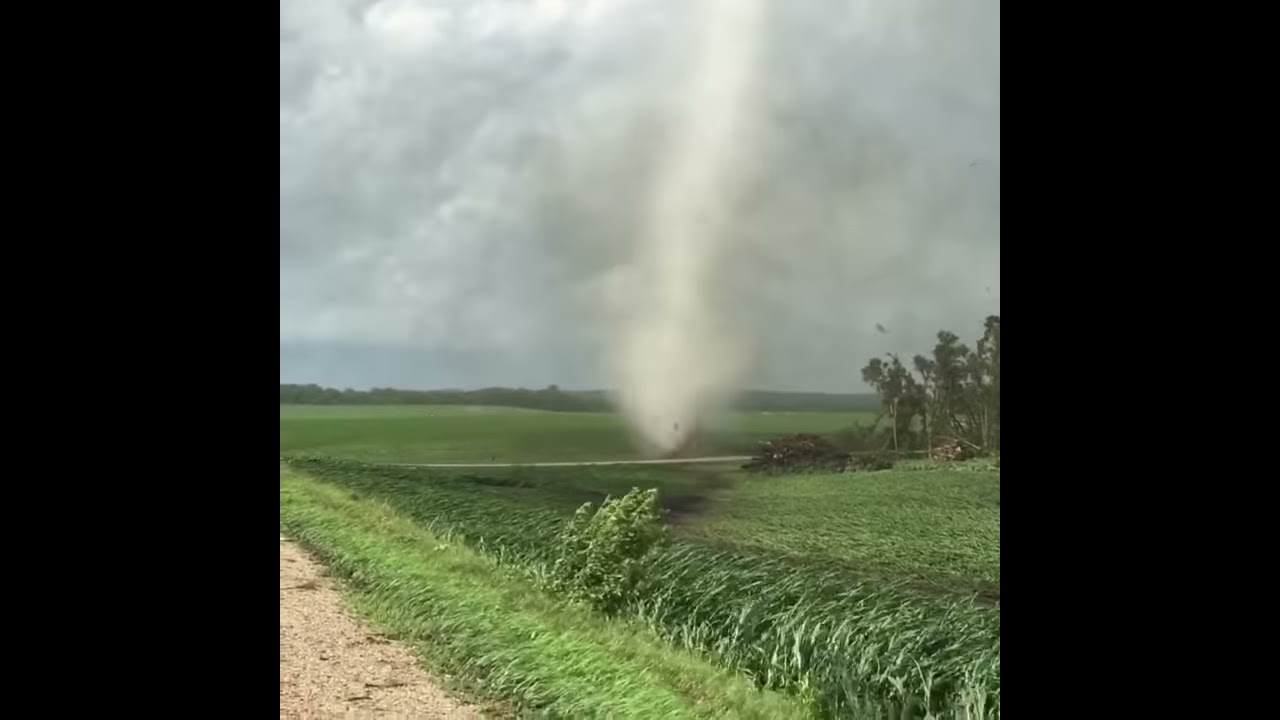 Extreme Close Range Tornado Intercept In Minnesota On July 8th 2020