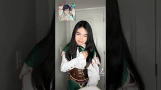 Venti Cosplay Transition