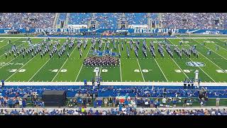 WMB Halftime Show - Field view from Visitor Side vs EKU Sept 9, 2023