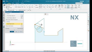 NX Sketch June 2020 Tip: Make Dialogs / NX szkicownik: okna dialogowe więzów