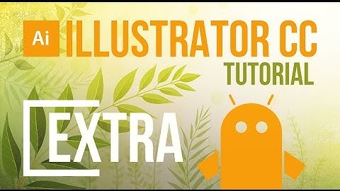 Illustrator Tutorial Extra - Robot Made From Basic Shapes