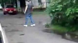 Drunk Guy Falling Down In The Middle Of The Street Drunk Guy Falling Down In The Middle Of The Street