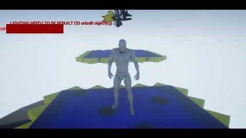 Beginning of ai learning (Unreal Engine 4 AI Showcase)