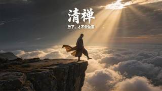 《清禪》如果你真的撐不下去了，請聽完這一首｜放下執念，才不會繼續痛｜聲未盡