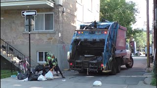 Chagnon Rear Loader With A Fast Crew