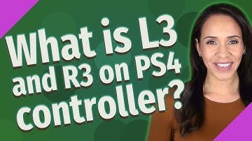 What is L3 and R3 on PS4 controller?