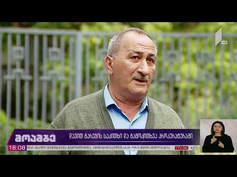 დავით გარეჯის საკითხი და გამოკითხვა პროკურატურაში