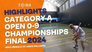 Merola takes it in a thriller - HIGHLIGHTS - Real Tennis Category A Open Final 2024