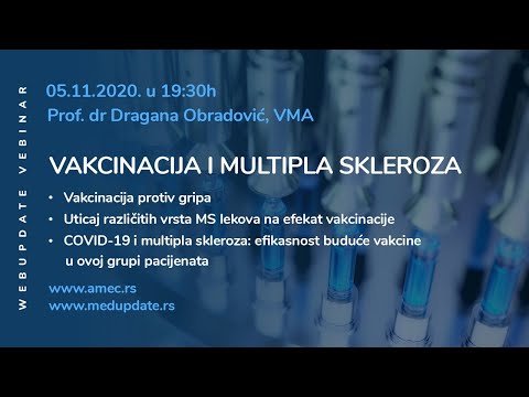 Webupdate 2020 - Vakcinacija i multipla skleroza