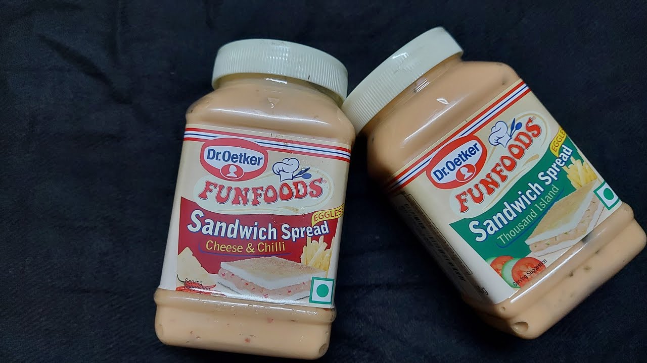 Dr. Oetker FUNFOODS Sandwich Spread Cheese and Chilli Vs. Thousand