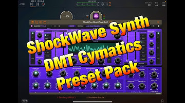 ShockWave Synth - New Preset Pack by DMT Cymatics - Brilliant Sci-Fi Cyberpunk Sounds