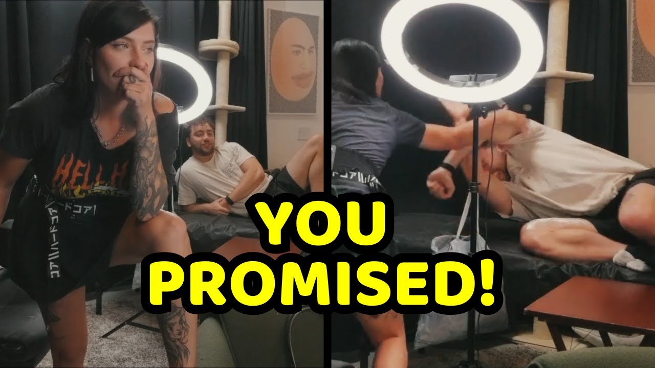 Mizkif & Julia Choose Each Other's Tattoos + Blindfolded